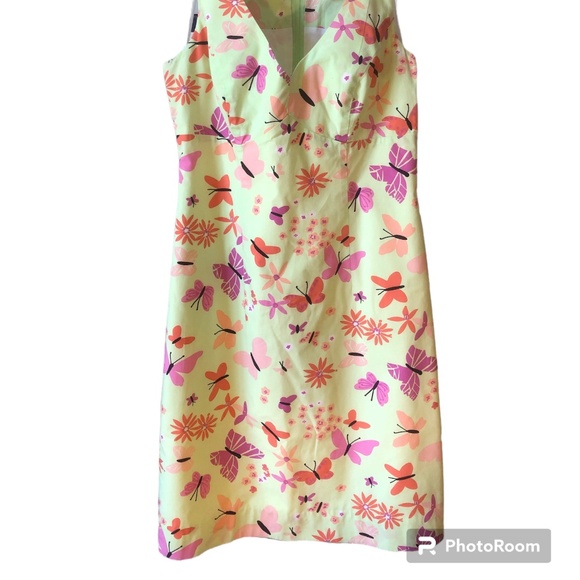 Lilly Pulitzer Butterfly & Flower Sundress - Picture 3 of 5